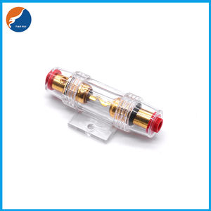 Porte-fusible <span class=keywords><strong>AGU</strong></span> en ligne de calibre 4 8 AWG Type <span class=keywords><strong>AGU</strong></span> Fusible pour camions Amplificateur d'alarme audio de voiture Compresseurs - Product Image 3