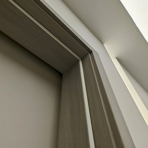 ベルソンWPC WPCドアパネル（ガラス付き）トイレドア WPC浴室ドアパネル 黄山サプライヤー - Product Image 4