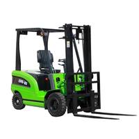 Elektrischer Gabelstapler 2-Tonnen 1-Tonnen 3-Tonnen Kleiner Vollautomatischer Stapel-Sitzstapler mit Hydraulik und Gummireifen im Fahrzeugstil