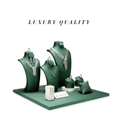 Support de présentation de style européen pour bijoux, colliers, conteneur pour vitrine
