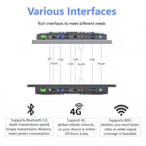 IP65 không thấm nước <span class=keywords><strong>LCD</strong></span> màn hình hiển thị màn hình treo tường tất cả trong một bảng điều khiển công nghiệp PC màn hình cảm ứng cho bệnh viện - Product Image 6