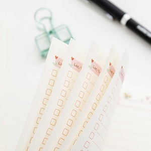 Bloc de Notas de Hojas Sueltas con 6 Anillas, Diseño de Dibujos Animados Coloridos, para Escribir en el Diario y Planificar Diariamente - Product Image 6