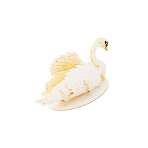 Mô Hình Động Vật Chim Thiên Nga Trắng <span class=keywords><strong>3D</strong></span> Cắt Laser Bộ Đồ Chơi Ghép Hình Chim Giáo Dục Tự Làm Cho Trẻ Em Và Người Lớn Quà Tặng - Product Image 3