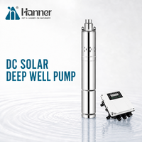 Pompe submersible multistade OEM en acier inoxydable de 4 pouces à haute pression pour puits profond, alimentée par énergie solaire, pour l'irrigation agricole et l'approvisionnement en eau à distance