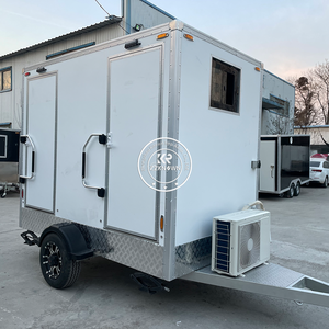 Remorque de toilettes puissante, portable, <span class=keywords><strong>location</strong></span> de toilettes, remorque de toilettes à vendre, remorque de salle de bain mobile de luxe - Product Image 1