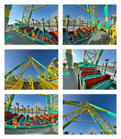 Fabricants Parc d'attractions Rave Canard Parc d'attractions Bateau pirate Maison de jeu extérieure en métal 36 places pour enfants