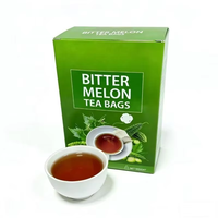 OEM ODM Tisane de melon amer GMP Halal 20 sachets 40g Sans caféine Infusion chaude ou froide