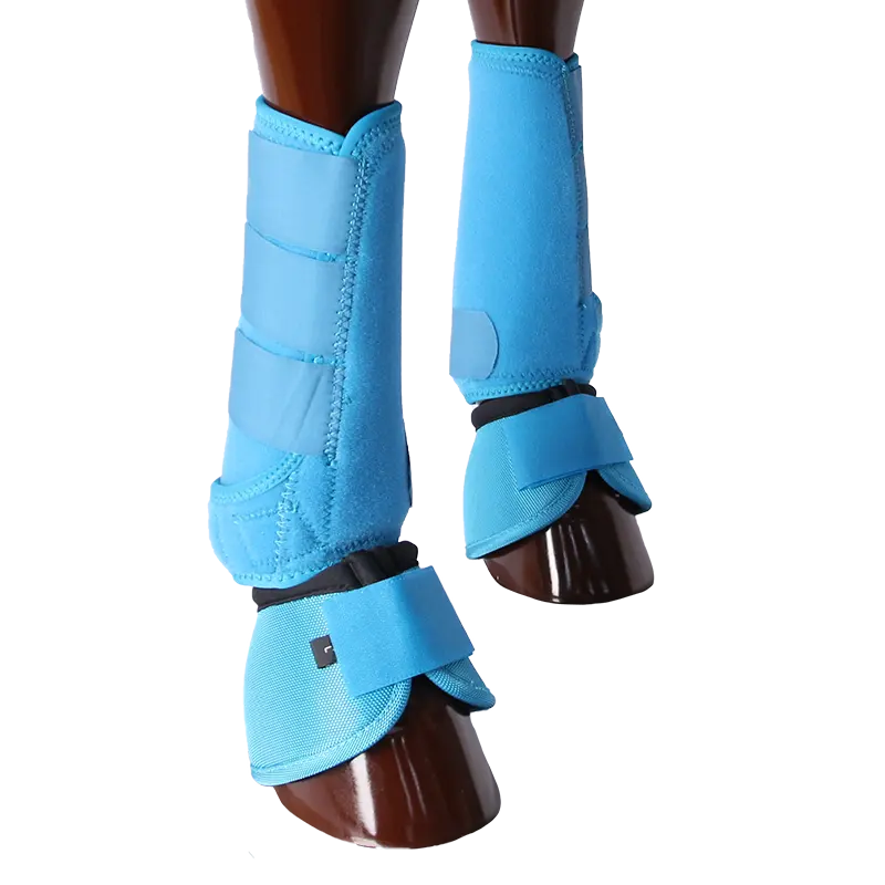 Gran oferta, Productos Ecuestres, botas equinas de primera calidad, botas de neopreno para tendón de caballo, botas de campana Matchy, Protector de piernas para caballos