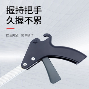 Multifunctional sanitation <b>clip</b>, lightweight aluminum alloy garbage bag pincher, labor-saving and stable, convenient household - Product Image 1