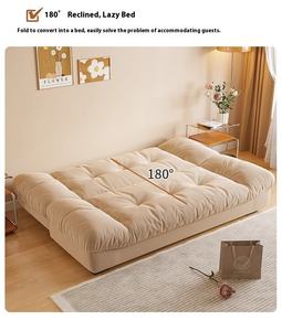 Italienische moderne Wolke Schlafs ofa Extrem einfaches Design für kleine Wohnung Miethaus für Schule Hotel Straight Row for Living - Product Image 5