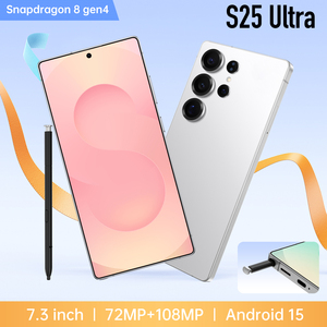 โทรศัพท์มือถือระบบ Android รุ่น S25 Ultra <span class=keywords><strong>I14</strong></span> หน้าจอ E-Ink อัจฉริยะ NFC คุณภาพสูง หน่วยความจำขนาดใหญ่ 16GB+1T รองรับการเชื่อมต่อ LTE รองรับภาษาฝรั่งเศสและภาษาอังกฤษ - Product Image 4
