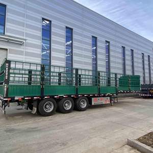 Semi-remorque à ridelles robuste pour transport de marchandises, 3 ou 4 essieux, capacité 60-80 tonnes, nouvelle de fabricant, modèle Vehicle Master, à vendre - Product Image 6