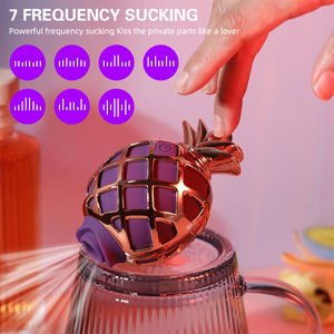 Vibrateur Ananas Sex Shop Sucette Masseur de Mamelon Produits pour Adultes Masturbateur Féminin Stimulateur Clitoridien Jouets Sexuels pour Couple - Product Image 2