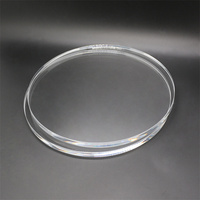 Feuille acrylique moulée transparente personnalisable 2-100mm gravure laser haute transparence