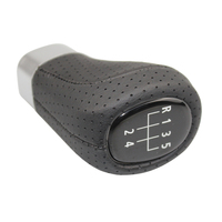 Poignée de levier de vitesses en cuir et plastique pour BMW Série 1 3 5 6 E30 E39 E46 E53 E60 E63 E83 E87 E90 E92 M3 M4 M5 X5 X6 Accessoires de voiture