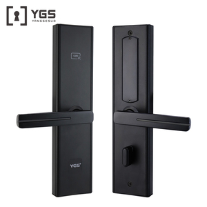 YGS Thương Hiệu Xi Lanh Khóa Thẻ <span class=keywords><strong>IC</strong></span> Khẩn Cấp <span class=keywords><strong>Key</strong></span> Tuya Ứng Dụng Hợp Kim Nhôm Acrylic Khách Sạn Không Dây Thông Minh Điện Tử Cổng Cửa Khóa - Product Image 2