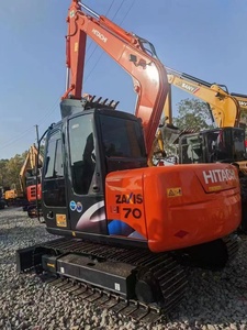 Excavadora de cadenas Hitachi ZX70 usada original de Japón, maquinaria de excavación de 7 toneladas en venta - Product Image 1