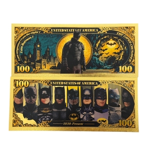 Nouveau modèle 2026 DC 8 modèles Billet de banque Batman plaqué or 24 carats pour cadeaux - Product Image 4