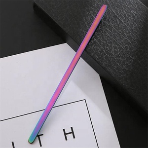 Yiwu Aceon in acciaio inossidabile di diversa larghezza 6 pollici di lunghezza piega da soli bracciale rigido dritto con timbratura Laser fai-da-<span class=keywords><strong>te</strong></span> - Product Image 4