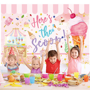 Toile de fond pour anniversaire sur le thème de la Saint-<span class=keywords><strong>Patrick</strong></span>, décorations de fête roses, <span class=keywords><strong>marque</strong></span> CHMH, modèle 0223L06 - Product Image 3