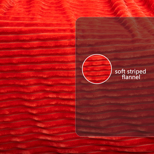 110v-240v Home Soft Striped Flannel Electric Heating Heated Electrical Blanket for <strong>Bed</strong> <strong>Warmer</strong> Winter - Product Image 4