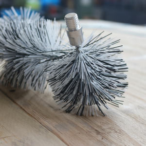 <span class=keywords><strong>Kit</strong></span> de nettoyage d'évent de poêle à granulés 3 "par 3.5" tête en nylon extra longue de 10 pieds <span class=keywords><strong>Kit</strong></span> de balayage de cheminée - Product Image 3