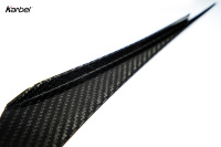 Ailerons avant en fibre de carbone sèche de style Karbel Wind Knife pour Porsche 991.2 GT3 2017-2019