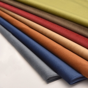 Trung Quốc Nhà sản xuất 95 polyester, 5 spandex mềm chống tĩnh điện căng 250gsm Hàn Quốc nhung Warp đan Velour vải/ - Product Image 6