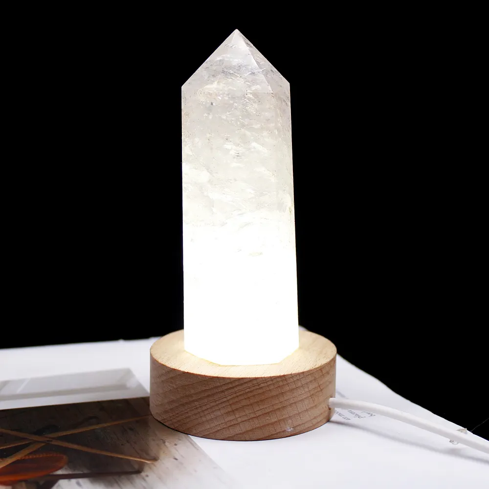 Оптовая продажа, высококачественные прозрачные кварцевые кристаллы, кристаллы лампы, Исцеляющие камни