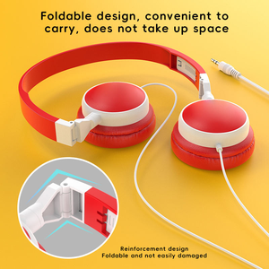 Audífonos con Cable para Niños, Coloridos, con Conector de 3.5mm, para Cursos en Línea y Música - Product Image 4