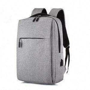 2024 Classic <b>20L</b> USB Charging Business Laptop Computer <b>Backpack</b> School Bag for College Students Men - Product Image 2