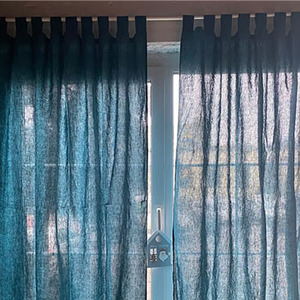 Fabriqué sur commande 100% tissé tissu de lin <span class=keywords><strong>belge</strong></span> lin lin naturel rideaux de lin rideaux de fenêtre transparents pour le salon - Product Image 3