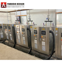 Yuana Generator uap baja tahan karat industri 3-360kw struktur tabung api LDR otomatis efisien ketel elektrik rendah