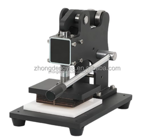 Machine de découpe manuelle à moteur 900W 220V pour pressage de tissus et outil d'estampage de moules faits à la main - Product Image 3
