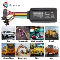 Traceur GPS vidéo 4G rechargeable VT200-L 303 Mini pour moto, camion, avec surveillance du carburant - Kit complet