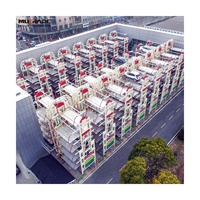 Système de stationnement en carrousel certifié TUV, 8 SUV, stationnement vertical rotatif intelligent extérieur automatisé haute densité