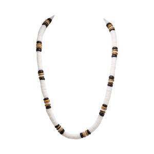 Collar de Conchas de <span class=keywords><strong>Puka</strong></span> Auténticas con Cuentas de Madera de Coco, Joyería para Mujer, Collares de Estilo Bohemio - Product Image 2