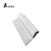 Plat Flexible CNC Machine Bouclier Roulant Rideau Tablier Couverture Enrouler Soufflet En Aluminium SOUFFLET COUVERTURE Garde Bouclier