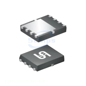 Electronic Components Transistors In Stock 8-PDFN (5x6) MOSFET N-CH 60V 54A 8PDFN TSM120N06LCR RLG - Product Image 1