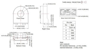 EV 충전기 잔여 전류 변환기 모니터링 센서 - Product Image 2