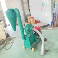 Broyeur de maïs et de céréales, moulin à disques pour le broyage du soja, broyeur d'aliments, haute productivité, nouveau moteur diesel
