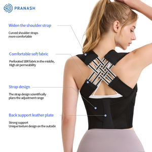 Pranash 공장 맞춤형 자세 교정 등 받침대 조정 가능한 등받이 자세 교정기 - Product Image 5