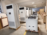 Climatiseur de précision 38,4 kW, refroidissement, chauffage, déshumidificateur pour entrepôt, laboratoire