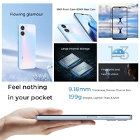 Première mondiale OUKITEL C35 24 Go de RAM (12 Go + 12 Go étendus) 256 Go de ROM Écran HD+ Incell IPS 6,56 pouces 120 Hz Appareil photo 50 MP Système d'exploitation Android 13