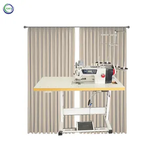 Industrial Single Needle Lockstitch Sewing Machines Automatic Curtain Machine Curtains Sew Machine Folder For Curtain