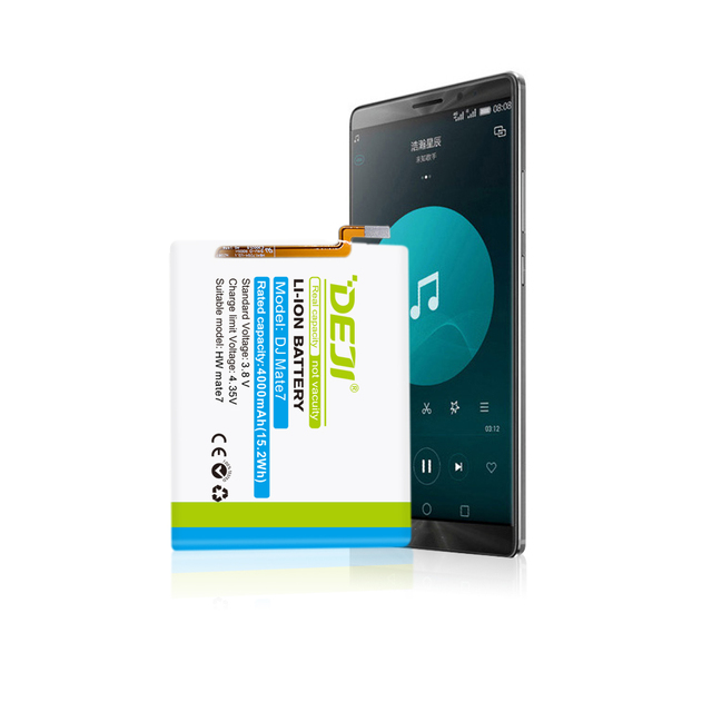 DEJI Factory Price Mobile Phone Battery for Huawei Mate 7 Mate7 HB417094EBC