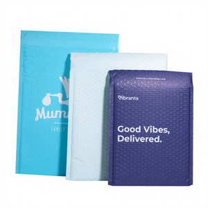 Correo de burbujas blancas para embalaje de mensajería acolchado de joyería con cinta adhesiva para sobres acolchados de comercio electrónico para bolsas de envío - Product Image 1