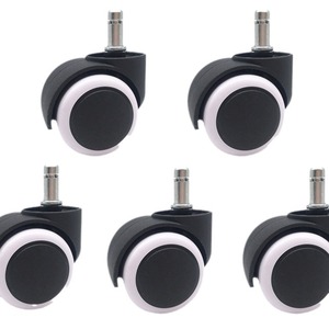 Junyuewei Swivel Chair <b>Wheels</b> 10mm Silent Universal Office Chair Casters Furniture Caster <b>Replacement</b> Parts - Product Image 1