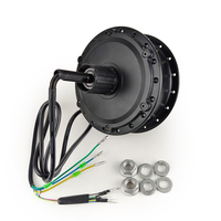 Moteur de moyeu arrière pour vélo électrique 48V 500W, roue libre à 36 trous de rayons, moteur intégré