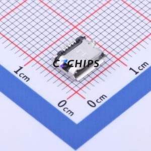 KH-MICRO6.4ZH-5PJ USB Connector SMD Connector ( Connector Type: Micro-B )( Protocol Standard: USB 2.0 )( Gender: Female ) - Product Image 1